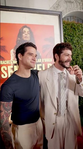 Dylan O’Brien and Tyler Posey reunite at the SEND HELP World Premiere!