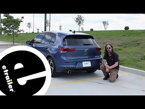 etrailer | EcoHitch Stealth Class III Trailer Hitch DIY Install - 2025 Volkswagen Golf GTI