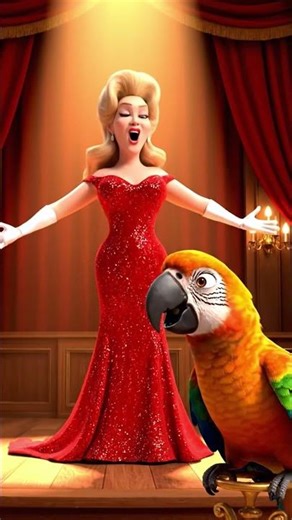 Parrot Opera #cartoon #funny #parrot