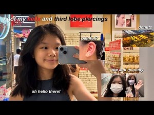 i got my 3rd lobe and helix piercings