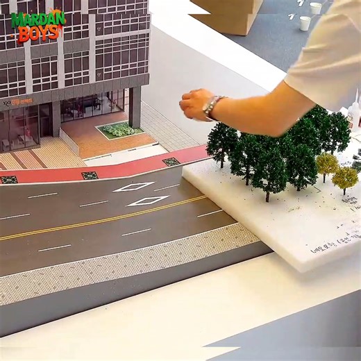 Production of a large high rise building model | Ultra Process