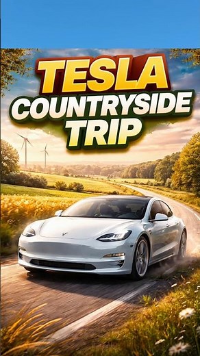 Copenhagen Countryside Trip by Tesla 🚗⚡ | Scenic Denmark Road Trip You Must See