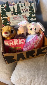 We’re like Santa but better 🤭 Because we spoil your pup every month, starting with a FREE upgrade on your Rudolph®-themed Box! | BarkBox