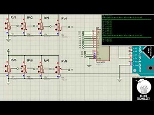 Multiplexor 8-CHANNEL ANALOG 74HC4051D_Arduino Nano.