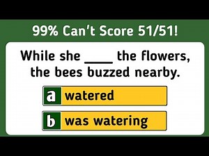 Mixed Tense Grammar Practice | 50+ Questions to Improve English.