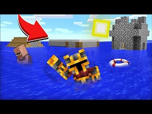 Minecraft DANGEROUS WATER LEAK FLOODS VILLAGE MOD / DANGEROUS TSUNAMI DISASTER !! Minecraft Mods