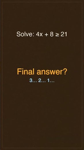 Quick algebra check: Multi-Step Inequalities — pause & solve! ⏸️