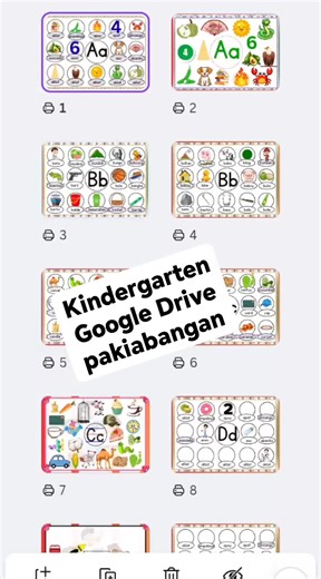 1.6K views | Kindergarten Google Drive With Editable Canva template...