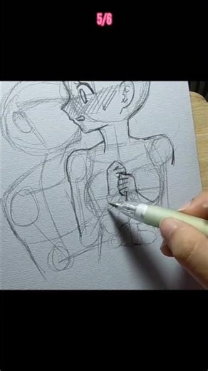 How To Draw Anime Kiss Part 1 5/6 #shorts #drawingposes #sketch #kiss #poses #posesideas