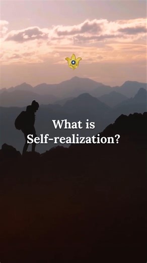 What Is Self-realization?