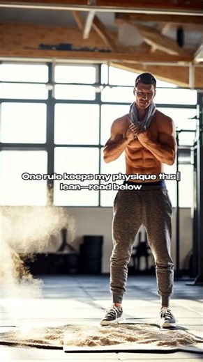 One rule keeps my physique this lean—read below