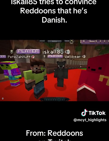 @Reddoons #mcyt #mcyts #mcytclips #minecraft #minecraftclips #streamer #streamers #youtuber #youtubers #reddoons #iskall85 #twitchrivals #iskall #wallibear #houseofnightmares #wolfeei