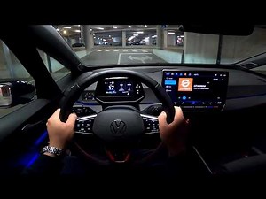 2026 Volkswagen ID.3 GTX [84 kWh, 326 HP] Night TEST POV drive | Range up to 500 km