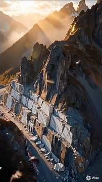 How Marble Is Found & Extracted From Mountains | Marble Mining Process. #mineralsengineering