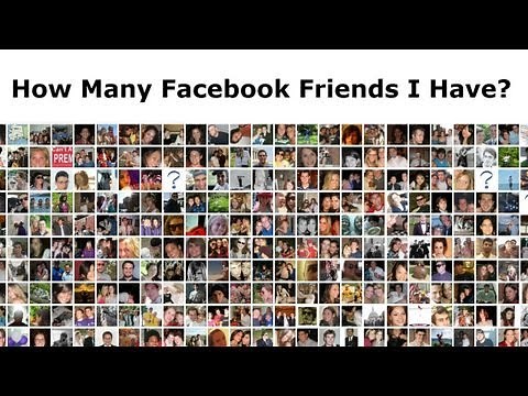 Find Out How Many Friends You Have on Your Facebook Friend List