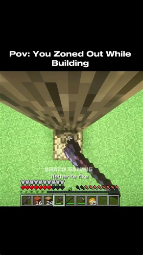 Minecraft building is therapeutic 💀 #minecraft #gaming #shorts