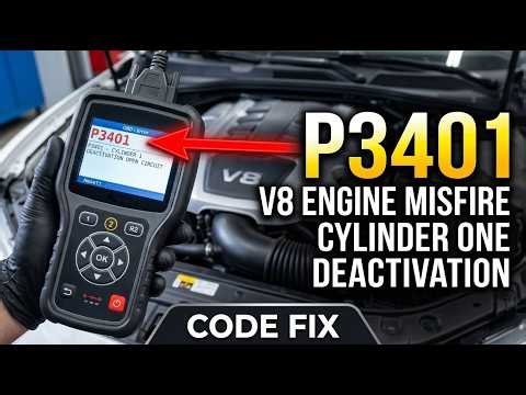 What Is P3401 Obd2 Code - Cylinder 1 Deactivation Open Circuit