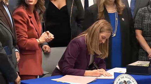 NJ Gov. Mikie Sherrill signs law banning ICE agents, police from wearing masks