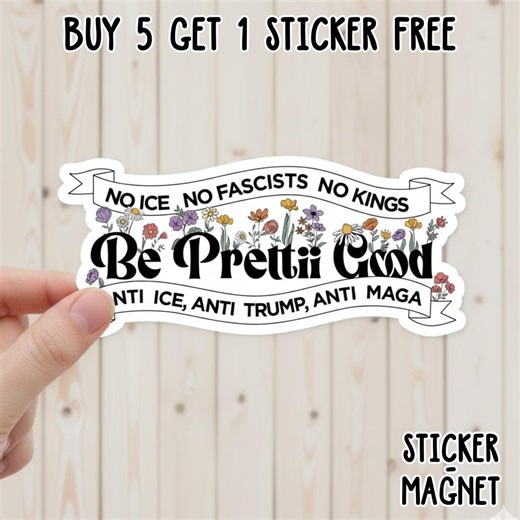 Be Pretty Good Alex Pretti Sticker/car Magnet, Political Protest Decal, Activist Statement Sticker, Social Justice Sticker Gift - Etsy