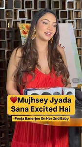 201K views · 272 reactions | Pooja Banerjee talks about how she's more busy than being excited, right from taking care of herself to looking after her daughter Sana.♥️✨ #poojabanerjee | Telly Masala | Facebook