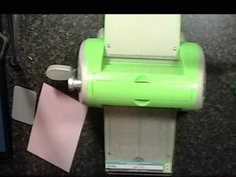 Cuttlebug and Sizzix