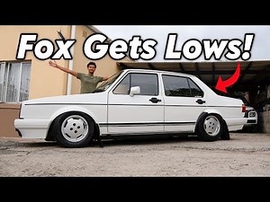 The Project Fox Gets Bagged "How to Bag VW MK1"