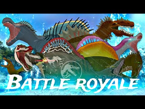 Spinosaurus Battle Royale stick nodes animation (2025)