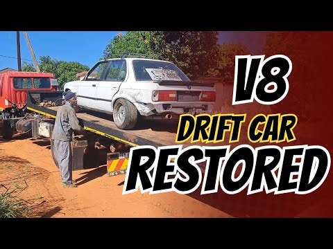 Drift Car Accident to Restoration | Panel Beating & Paint Process