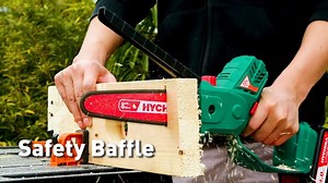 Watch HYCHIKA 8 inch Brushless Mini Chainsaw 20V on Amazon Live