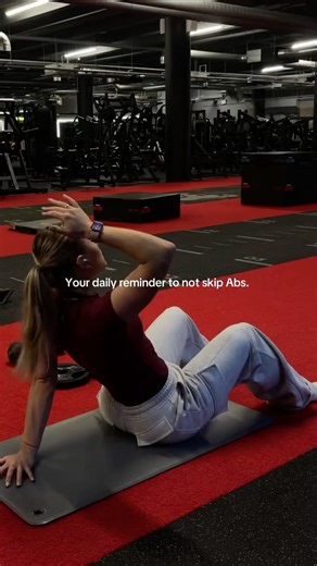 Ava Rose on Instagram: "Follow this workout if you want those visible abs🔥- 2 sets of each, 15 reps @dfyne.official • • #abs #absworkout #fitness #workout #motivation"
