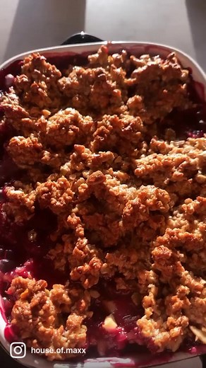 #paleo #breakfast #crumble #recipesforyou #asmr #recipe #healthy #healing