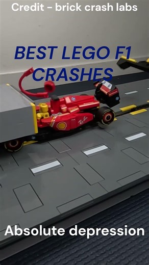 BEST F1 CRASHES LEGO EDITION