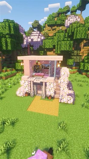 Easy Cherry Blossom Starter House