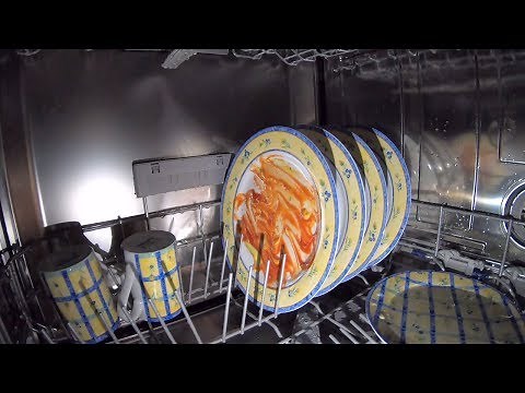 4K Inside A Dishwasher - Gopro Hero 7 Black
