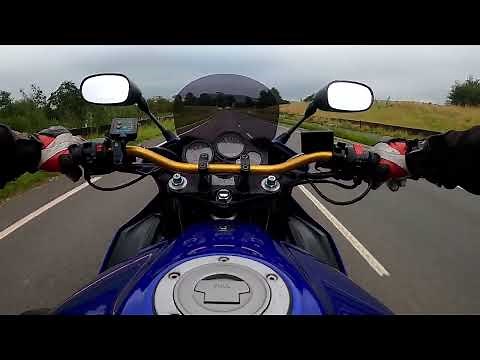 2001 Yamaha FZS1000 Fazer Walkaround & Test Ride