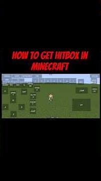 how to get hitbox in Minecraft