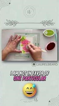 🌸 Create Stunning Cards with Layering Stencils! 🌿