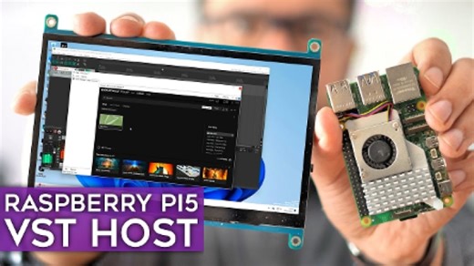 Raspberry PI5 Hardware VST Host
