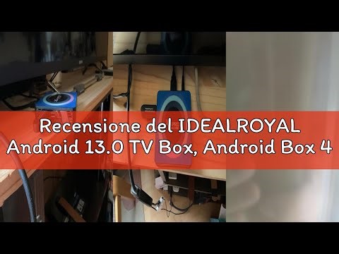 Recensione del IDEALROYAL Android 13.0 TV Box, Android Box 4GB RAM 32GB ROM RK3528 Quad-Core 64bit C
