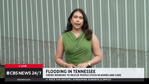 Chattanooga, Tennessee, resident describes flooding