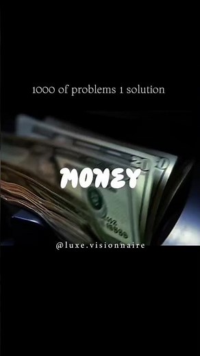 1000 problem 1 solution is money 💰 # rich