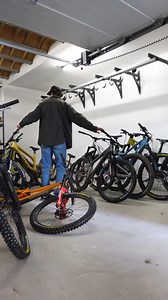 10K views · 217 reactions | Saving space, one bike at the time Bike rack: www.stashedproducts.co.uk/bikestable - 10% discount with code BSSTASHED10  : @vinny_t_ #Mtb #cycling #cycling #bikes #roadbike | BikeStable | Facebook