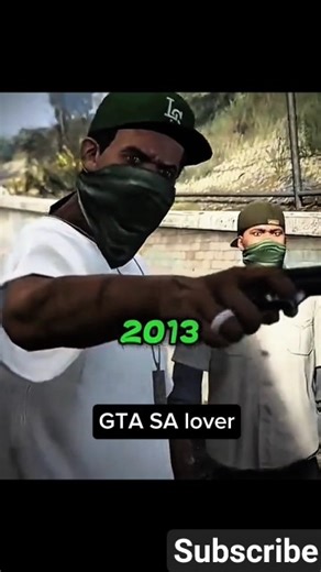 Franklin gang GTA San and GTA 5#shorts #gta5