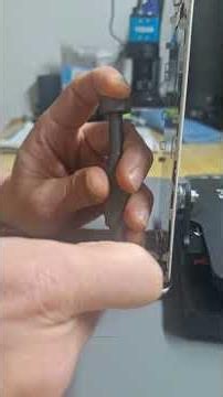 iPhone 6S 液晶コネクタ取り外し作業