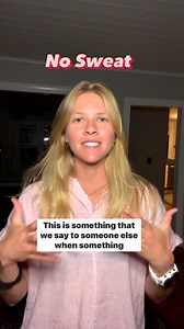 😓 used to convey that one perceives no difficulty or problem with something. 💥 Example sentence: “We haven’t any decaf, I’m afraid.” “No sweat.” 👇 Comment a sentence below using no sweat! . . . . #inglesonline #dicasdeingles #english #learnenglish #vocabulary #englishteacher #learning #grammar #education #englishlearning #inglês #language #englishlanguage #englishvocabulary #learn #englishgrammar #englishtips #instagram #toefl #teacher #tips #instagram #toefl #teacher | TruVee LLC