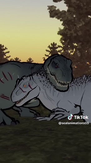 Vastatosaurus vs Indominus Rex: An Animated Battle