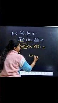 split the middle term