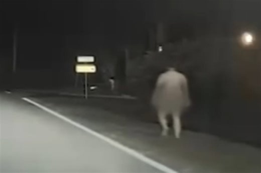 Naked man in cold weather claims he was doing a TikTok challenge
