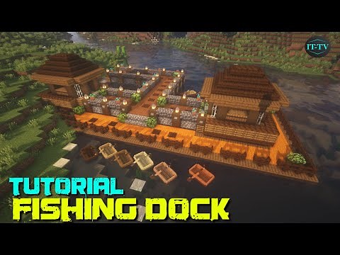 Minecraft Dock | Minecraft Dock Tutorial | How to Build A dock in minecraft | Minecraft Fishing Dock