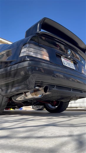 BMW E36 M3 Exhaust Fabrication Sound Check